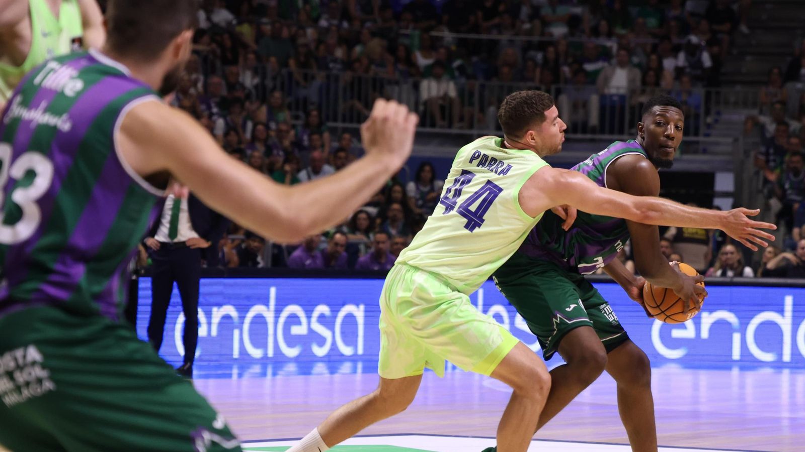 Las fotos del Unicaja-Barcelona, primer partido del play off de la Liga Endesa