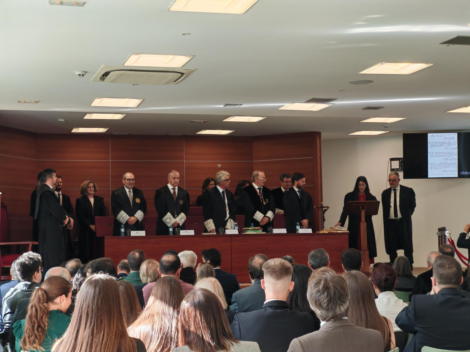 Actos del Colegio de Abogados por Santa Teresa.