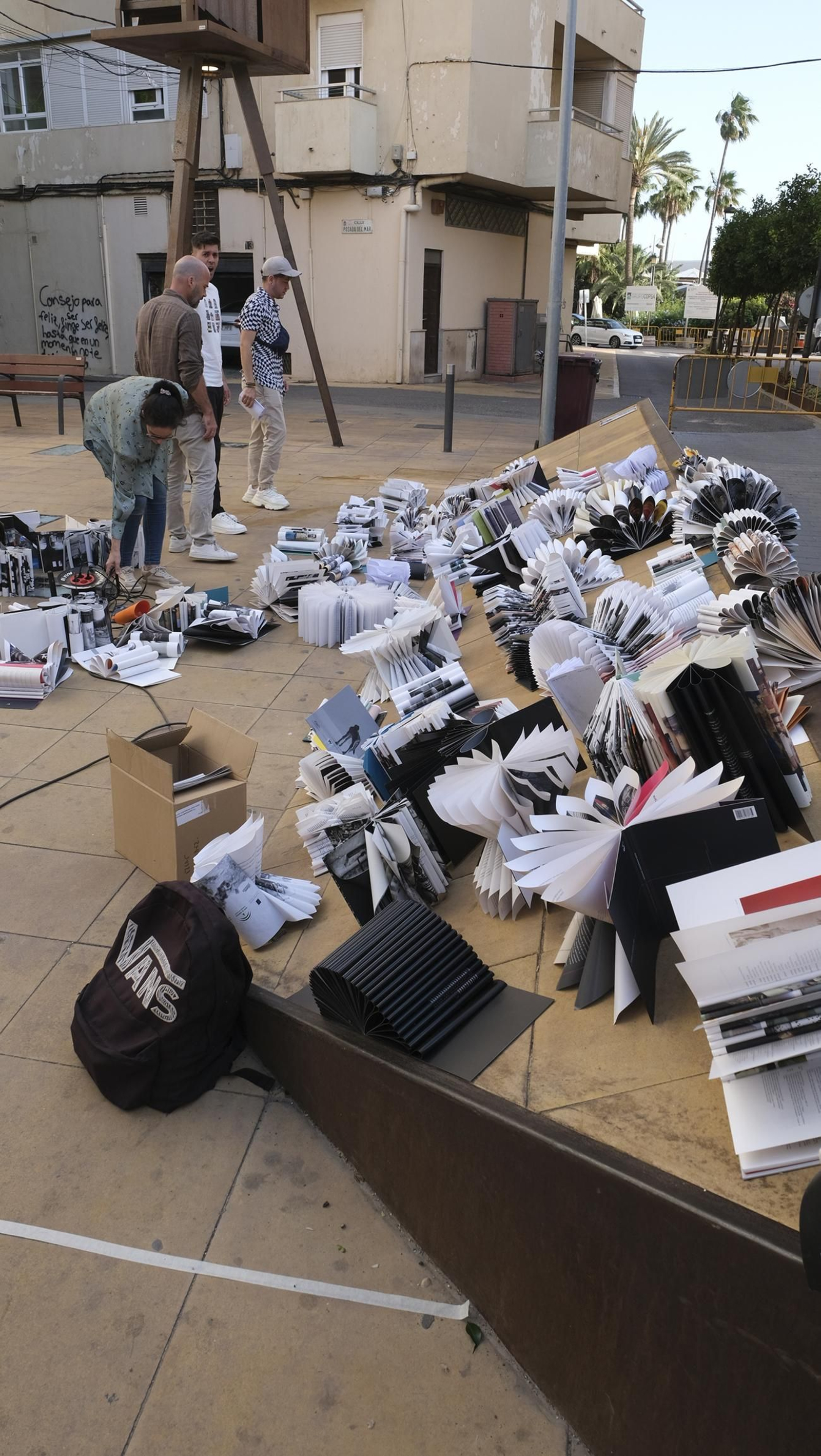 Imágenes de la Noche en Blanco, en Almería