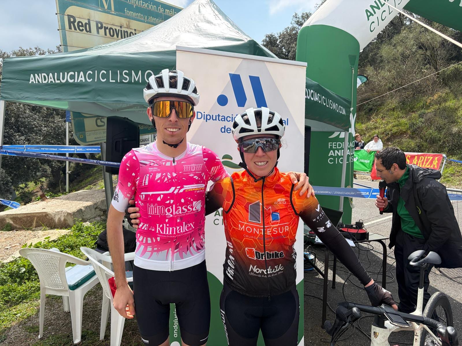 Ganadores de la prueba.