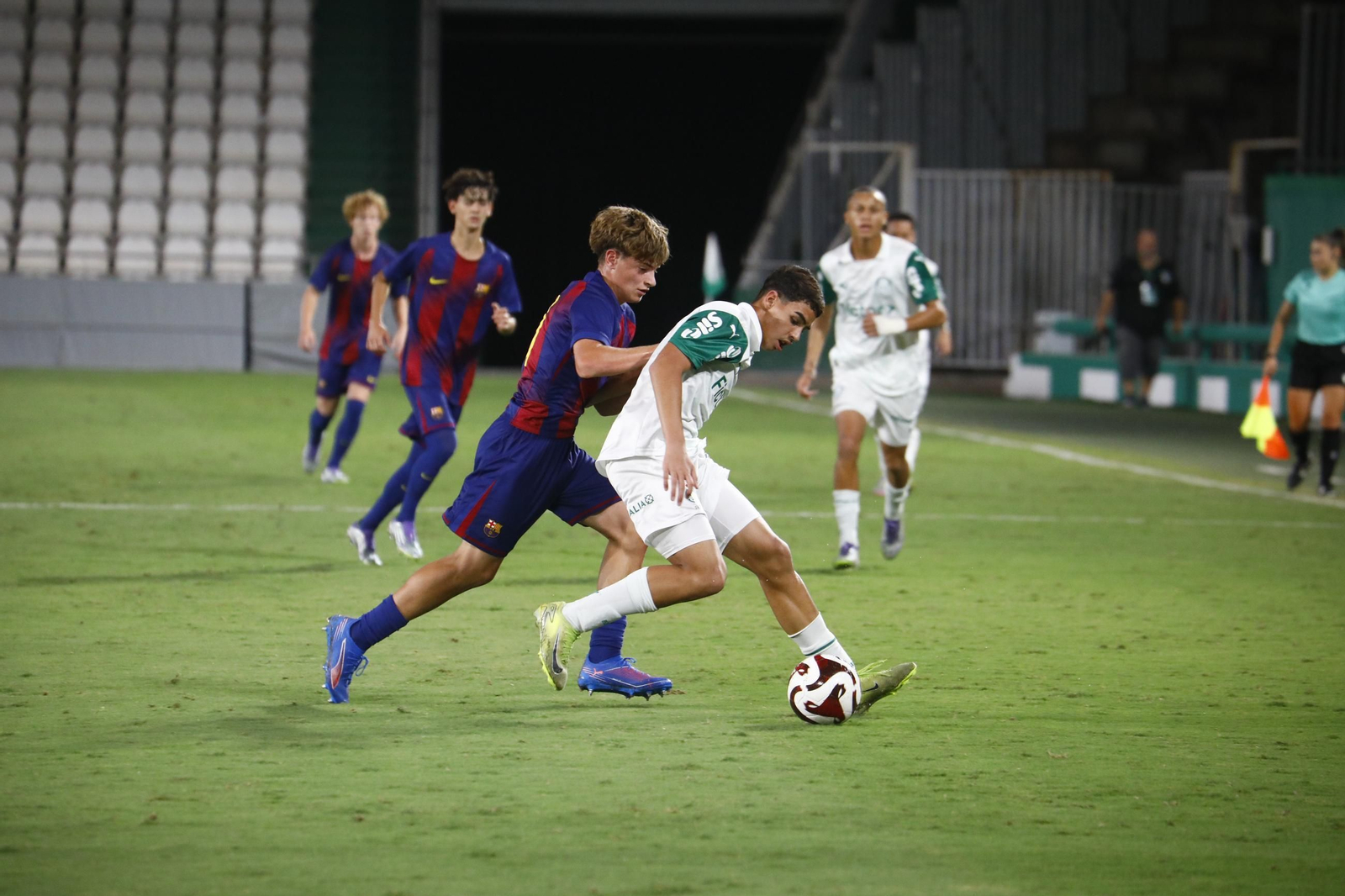Las mejores fotos del Palmeiras - Barcelona del Mundial de Clubes juvenil en El Arcángel