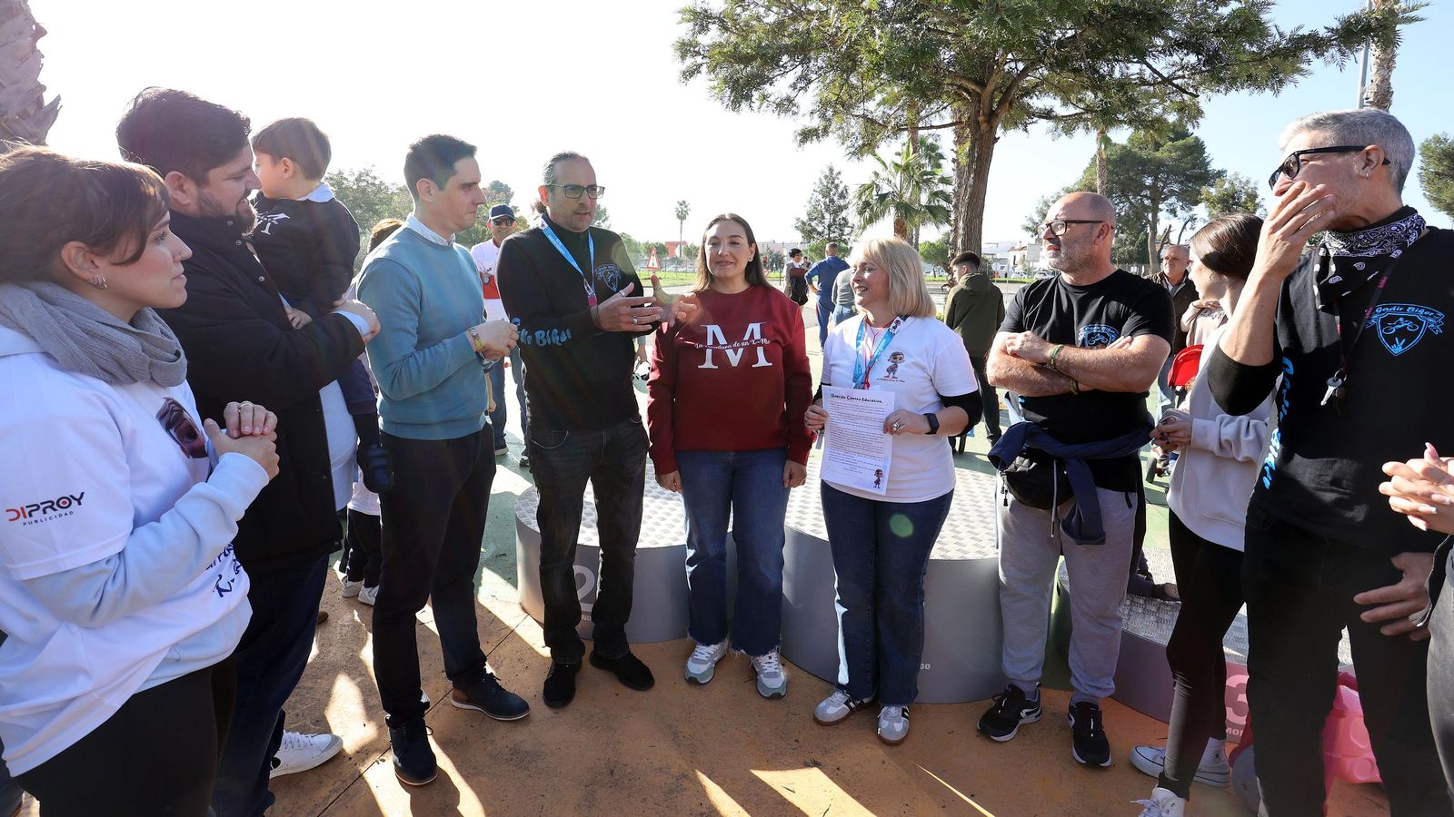 Carrera infantil a beneficio del pequeño Martín