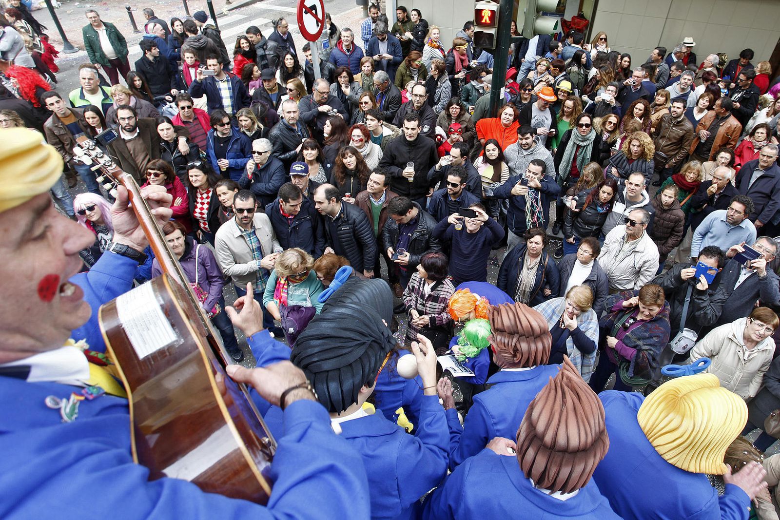 Carrusel de coros en Segunda Aguada