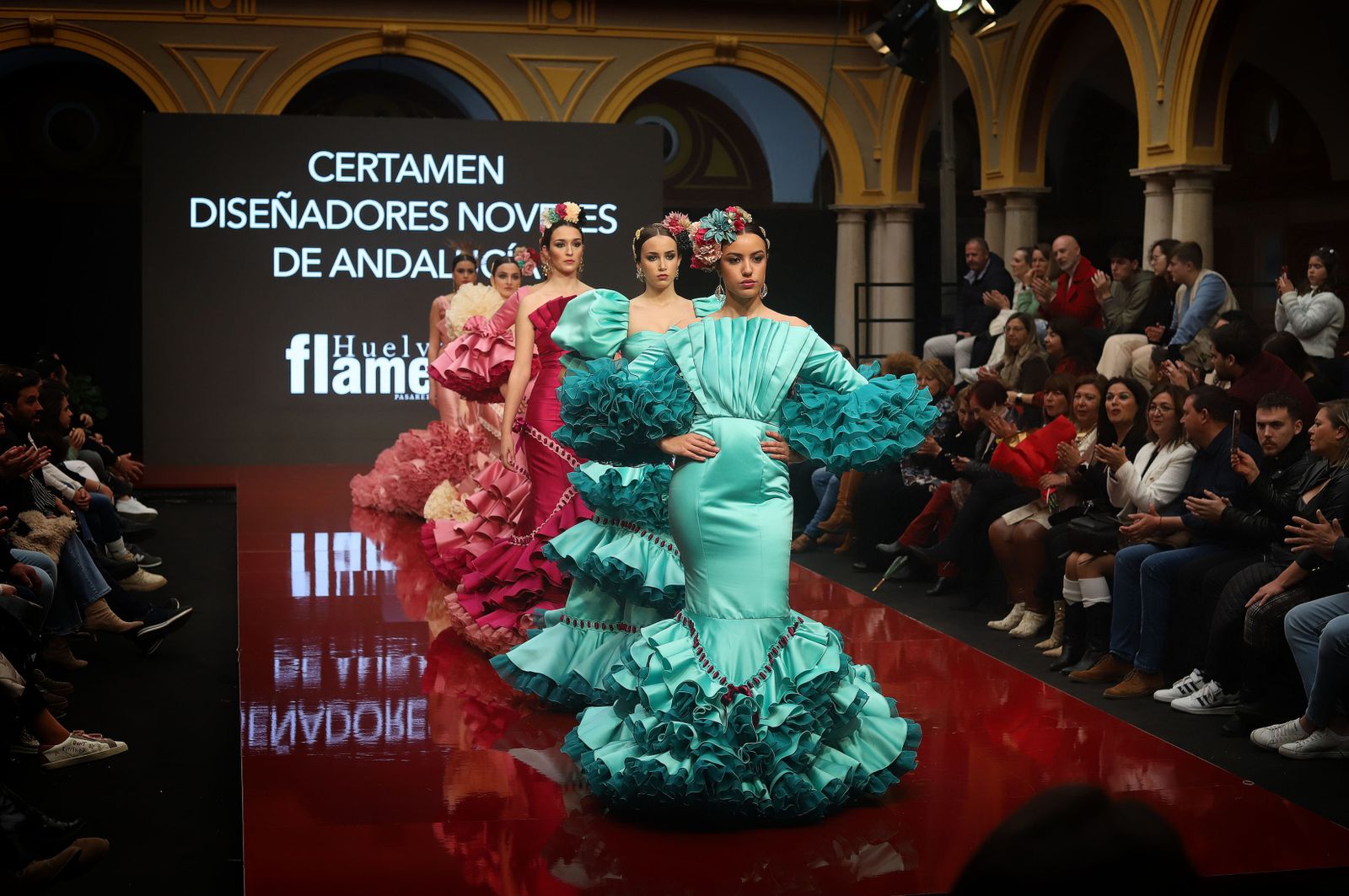 Huelva Flamenca 2023. Imágenes del Certamen de Diseñadores Noveles de Andalucía