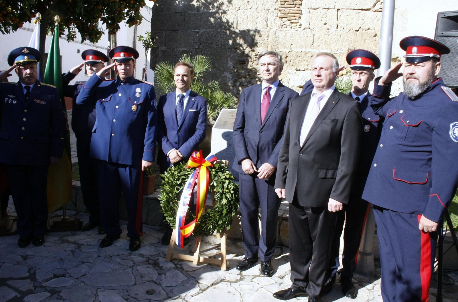 Conmemoración de la llegada de la primer embajada rusa a El Puerto.