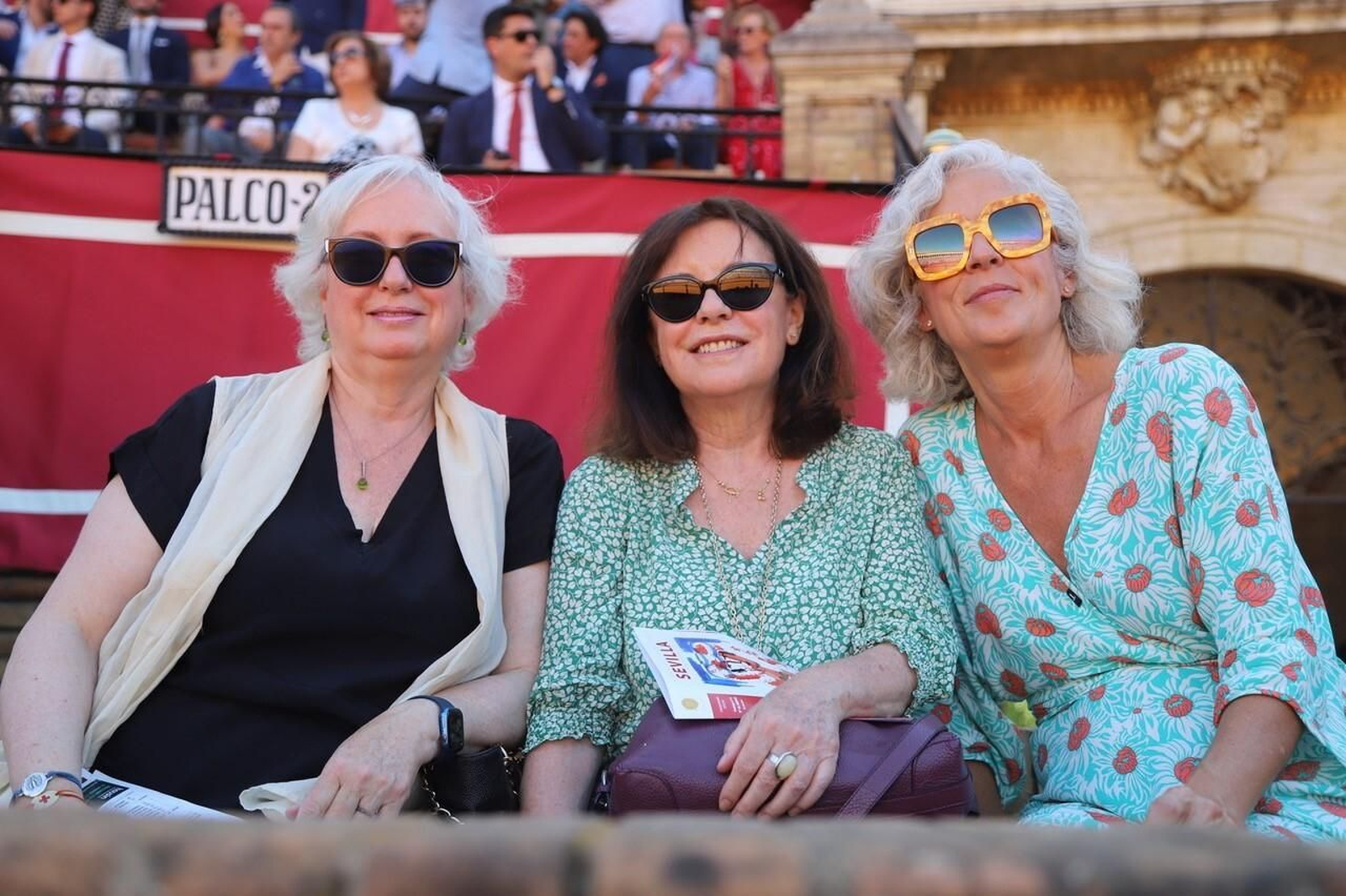 Las hermanas Eva, Carmen y Susana Hernández