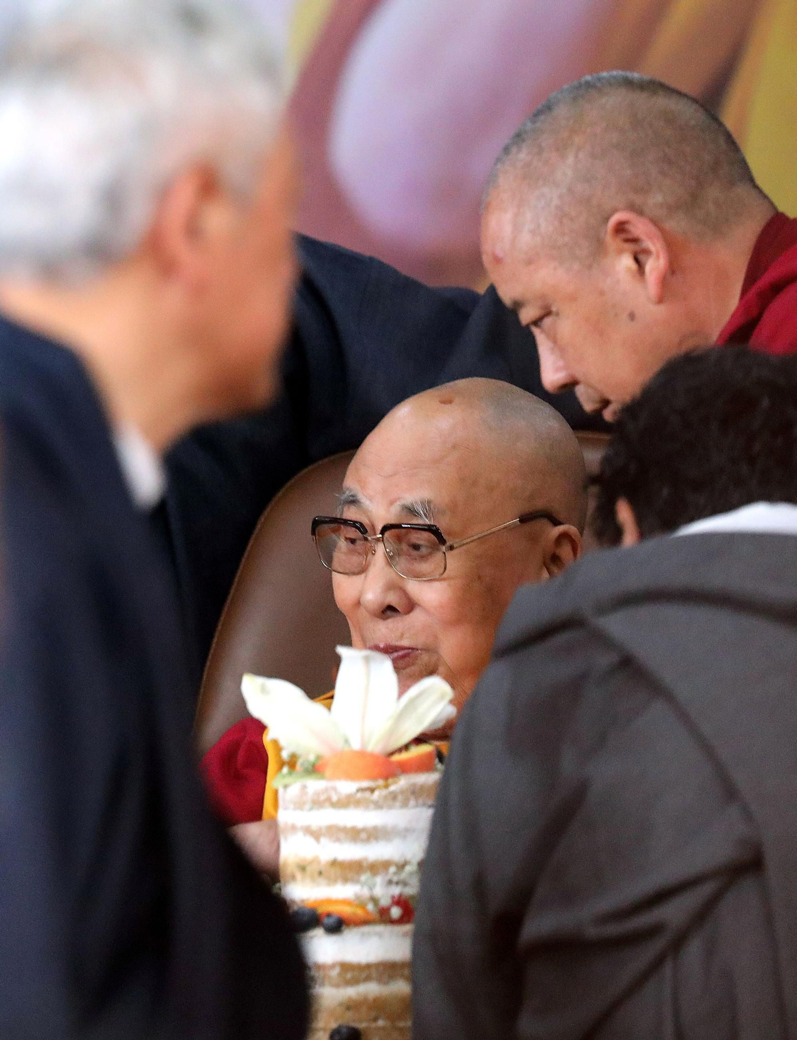 Las imágenes del 90º cumpleaños del dalái lama