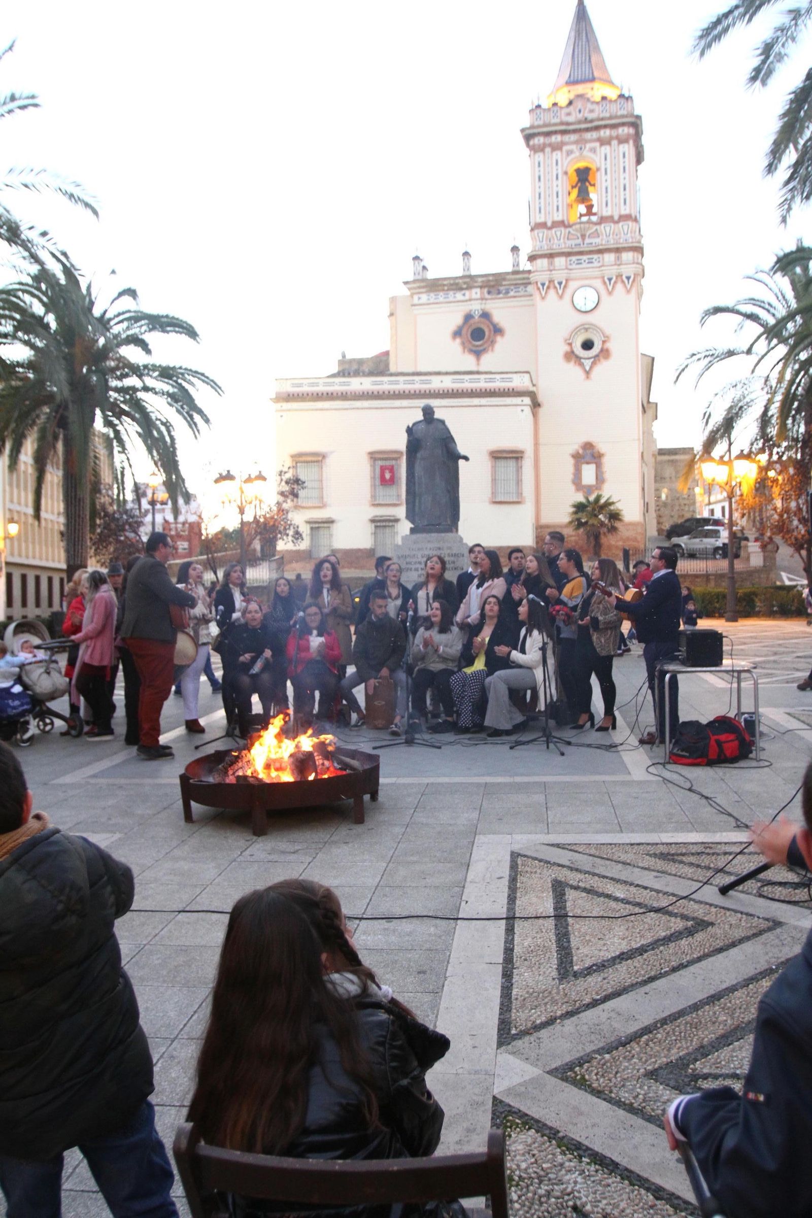 Zambomba en la Plaza de San Pedro