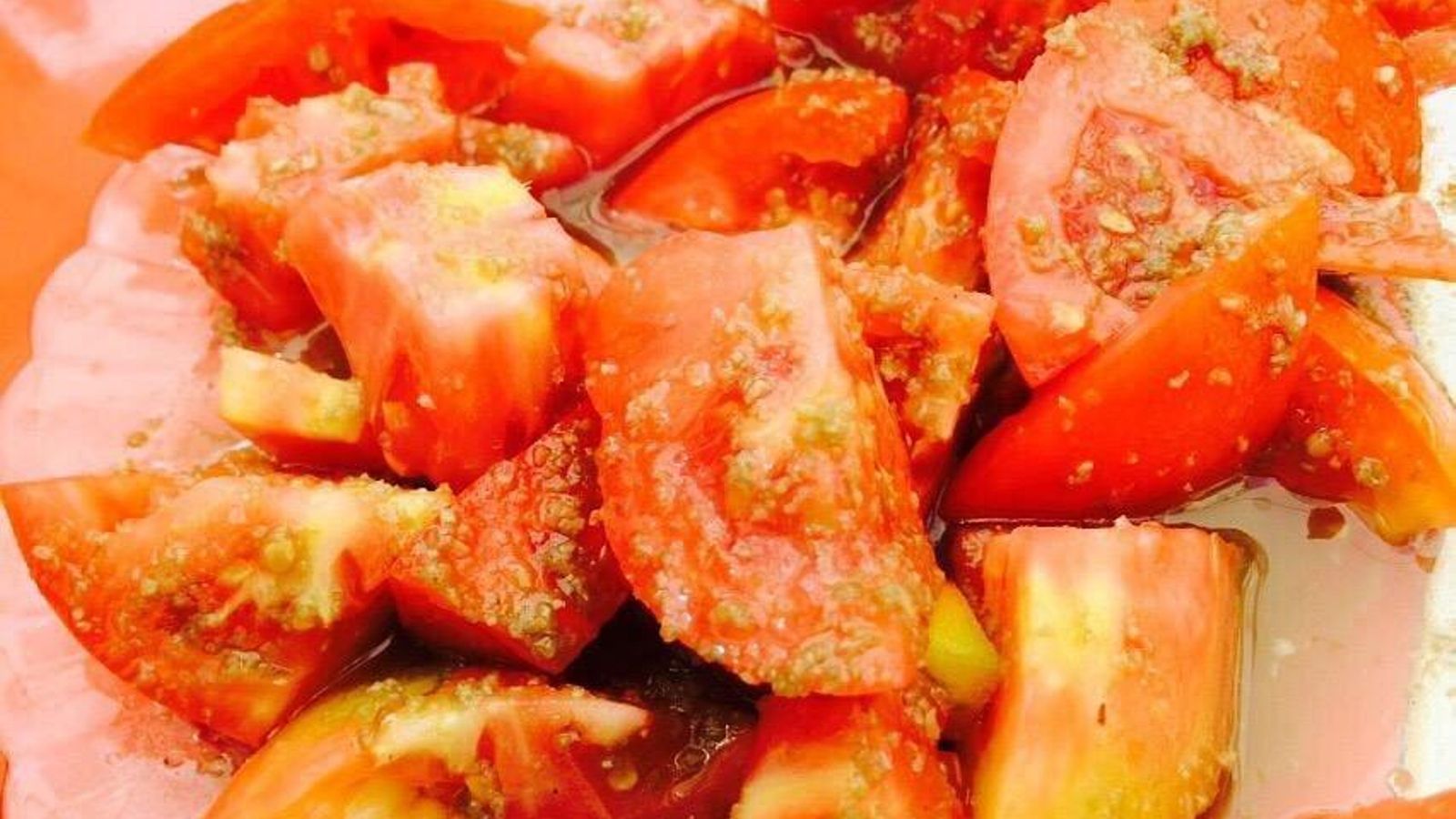 Tomates aliñados de Margallo