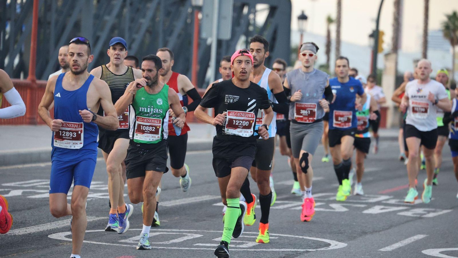 Las mejores fotos de la Maratón de Málaga 2024