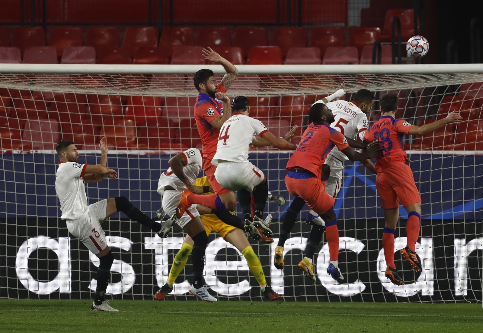 Las imágenes del Sevilla-Chelsea