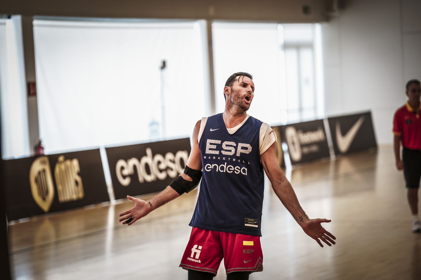 Sesión de la selección española en The Embassy