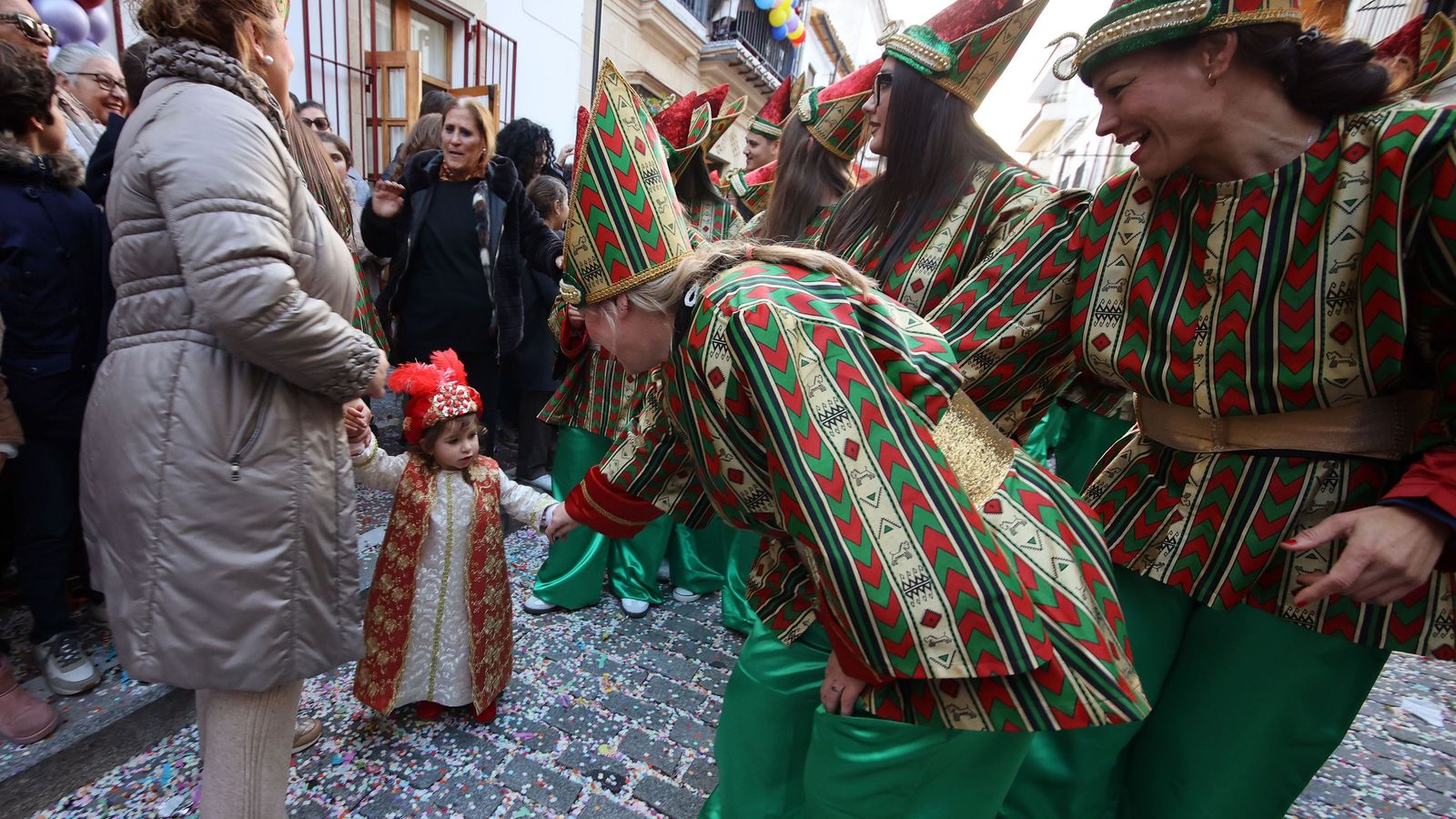 Imágenes de la cabalgata del Cartero Real de Jerez