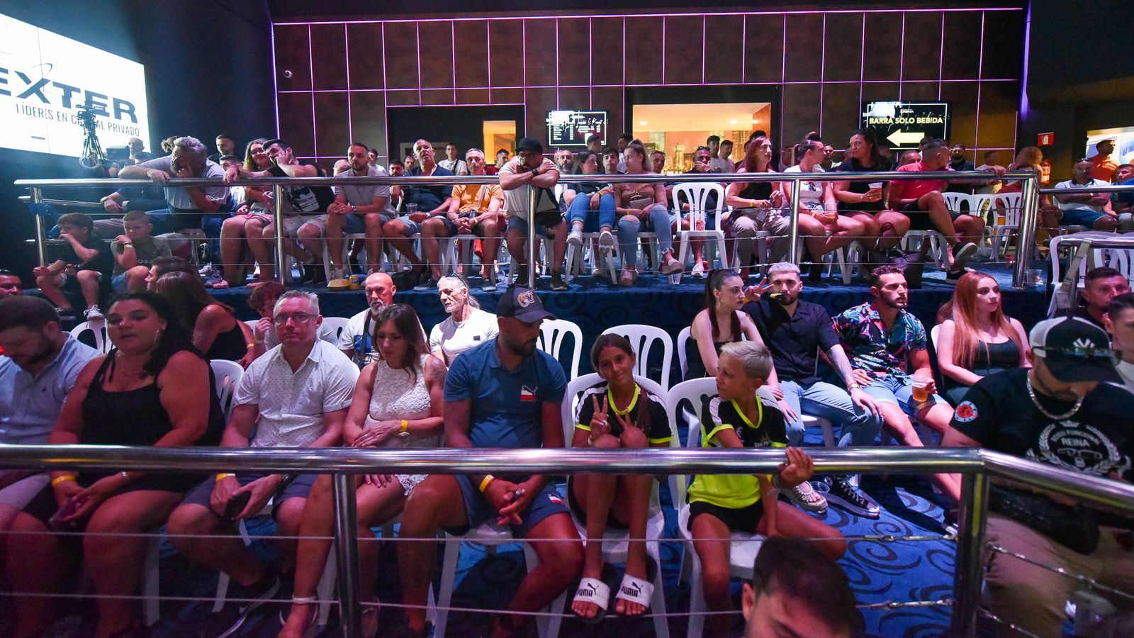 Fotos de la velada de boxeo del Don Príncipe en el casino de San Roque