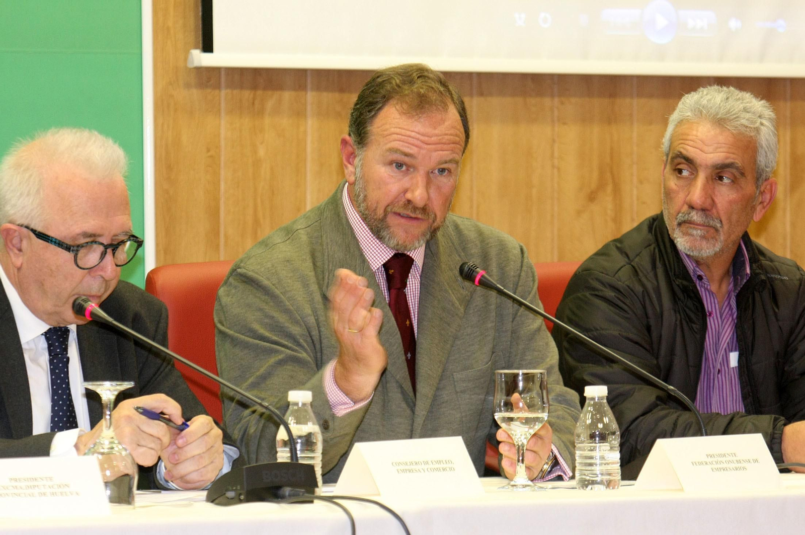 Presentación del Pacto Andaluz por la Industria en la delegación de la Junta en Huelva