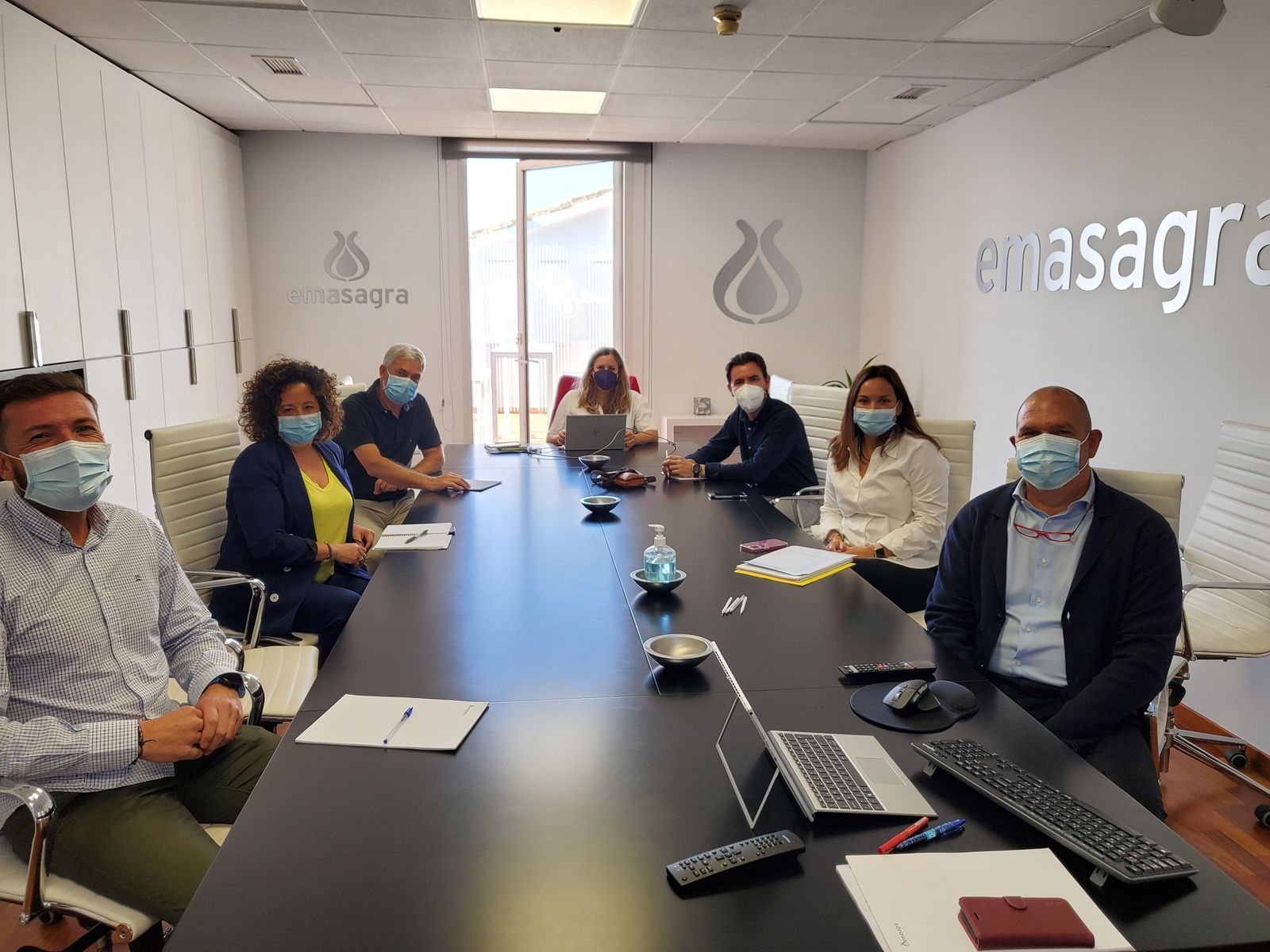 Reunión para acordar el Plan de Igualdad de Emasagra