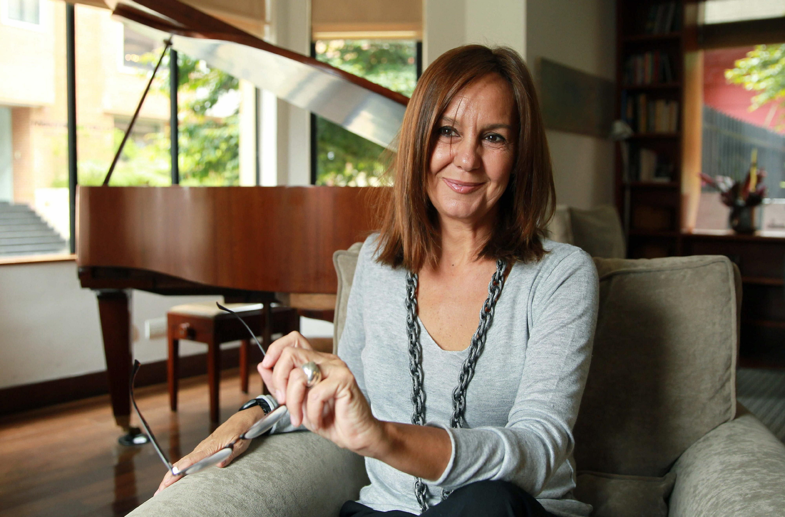 La escritora María Dueñas (Puertollano, 1964).