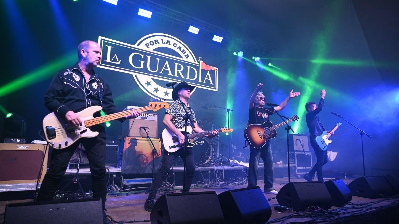 Concierto de La Guardia en la Feria de Tomares. Concierto de La Guardia en la Feria de Tomares.