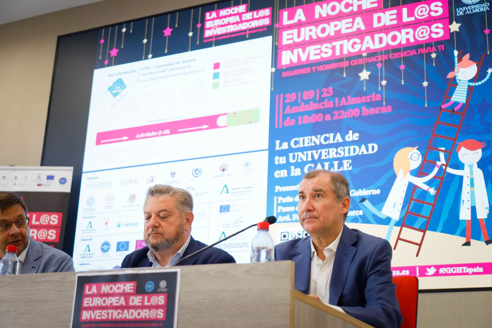 Fotogalería programa la noche europea de l@s investigador@s