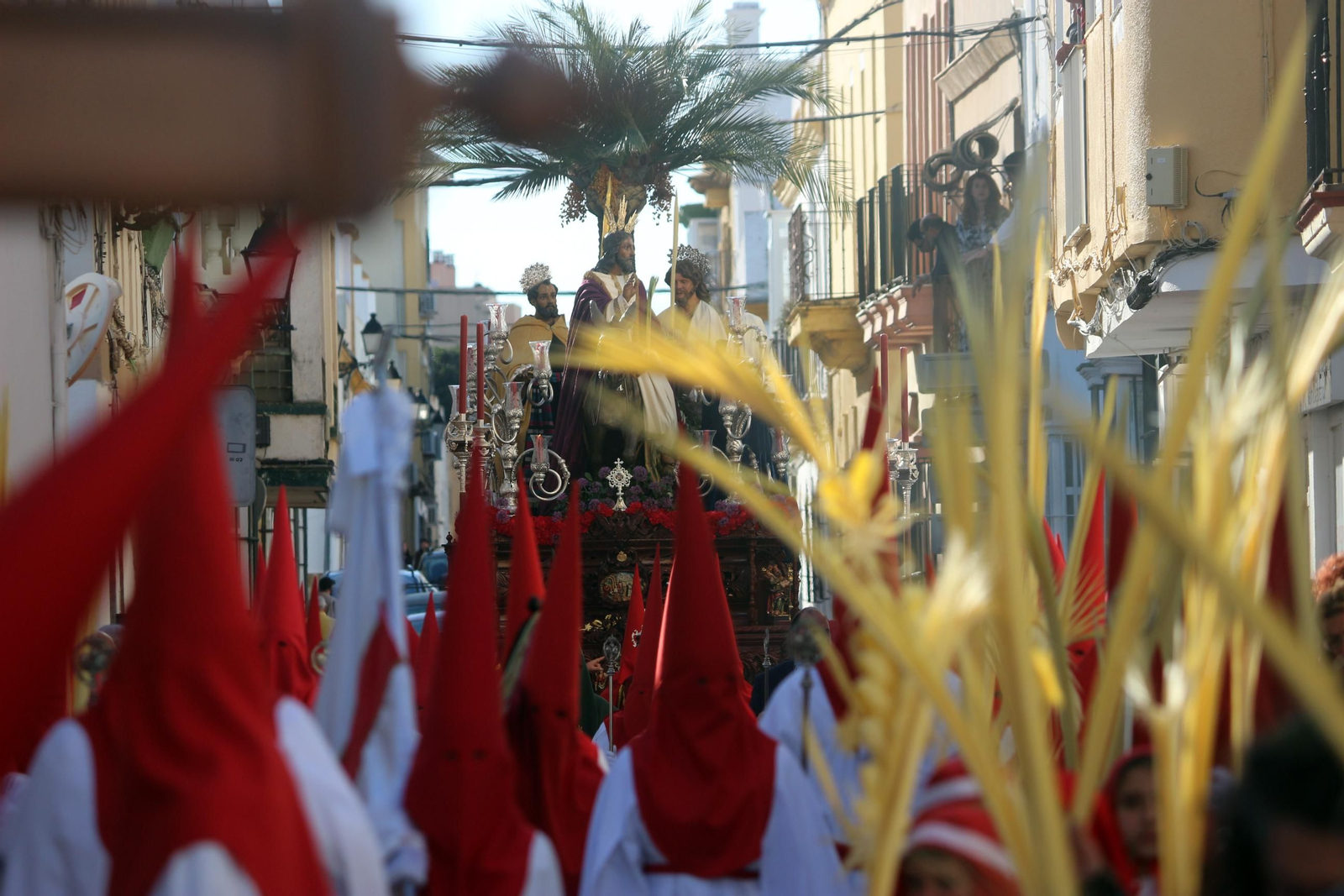 Las imágenes del Domingo de Ramos en Puerto Real 2023: La Borriquita