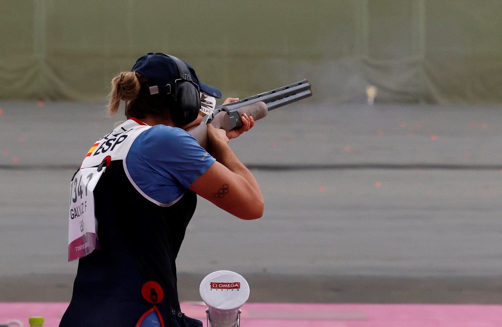 Fátima Gálvez durante una prueba en los Juego Olímpicos.