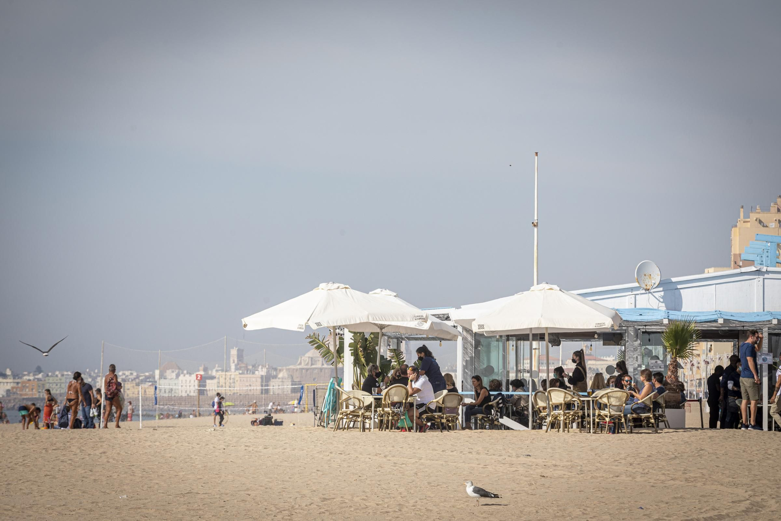 Imágenes: Así vive  Cádiz su primer puente en nivel 3