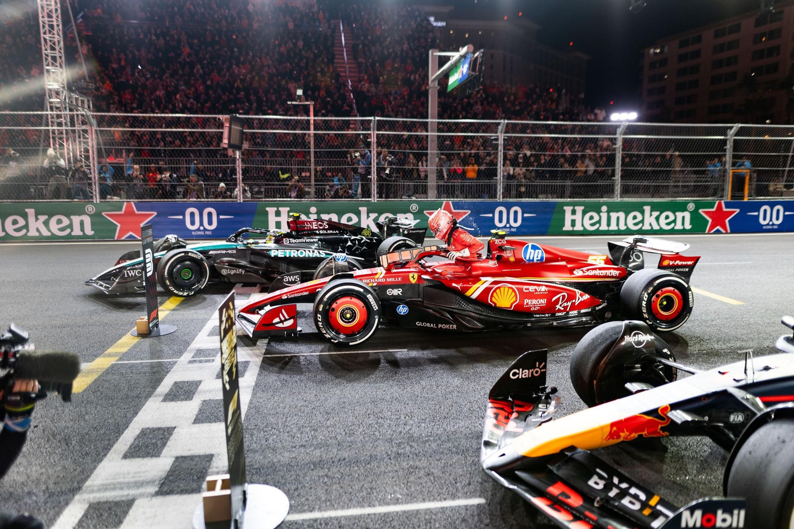 Las fotos del título mundial de Verstappen en Las Vegas