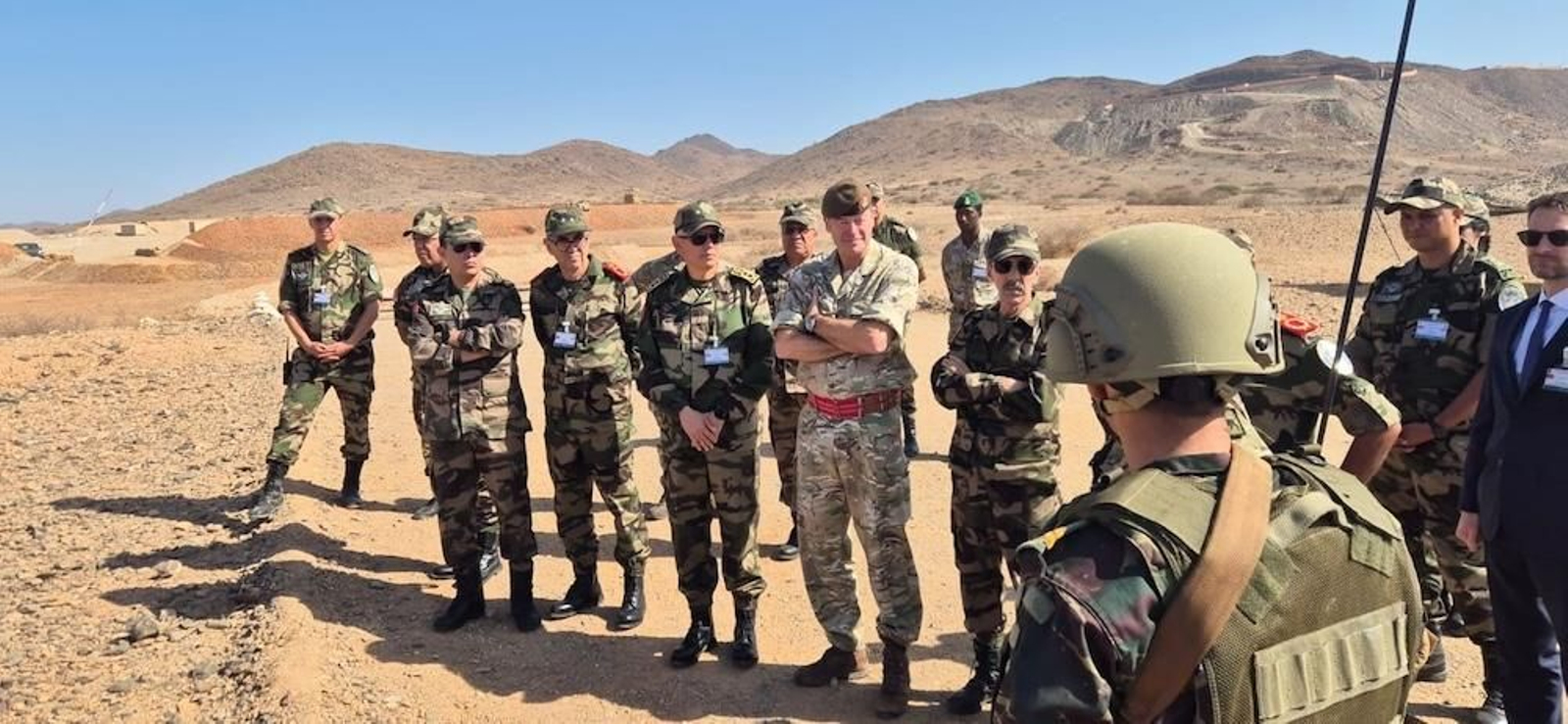 Las maniobras Jebel Sahara.