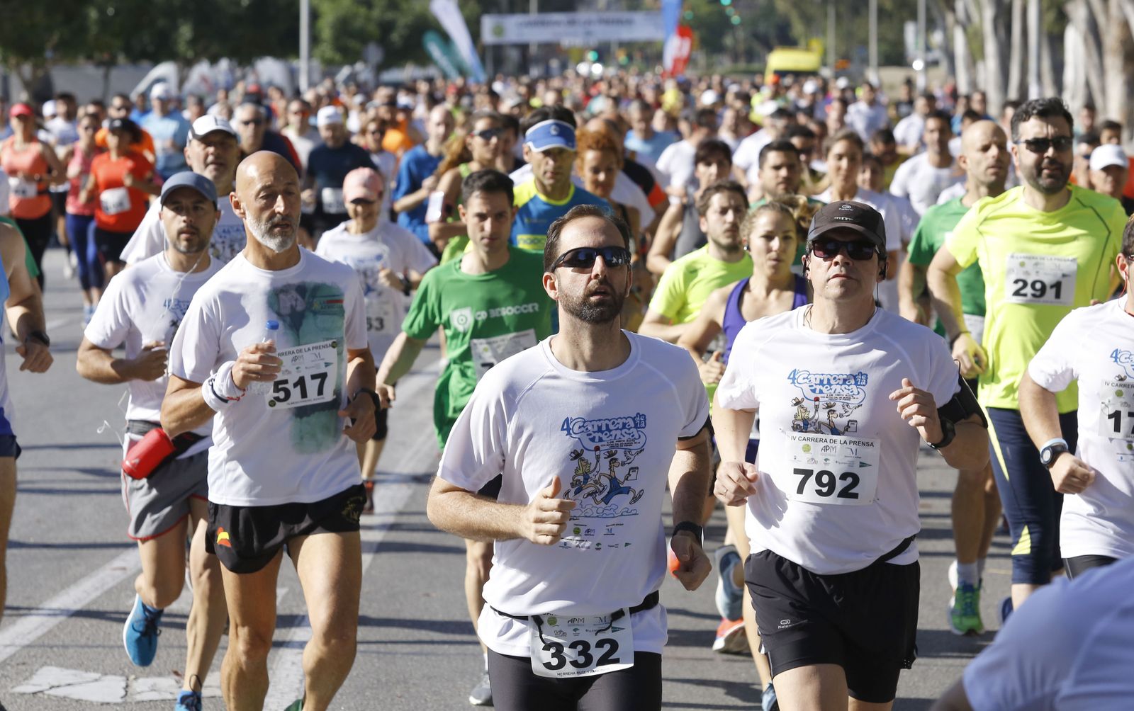 Las mejores fotografías de la Carrera de la Prensa de Málaga de 2019