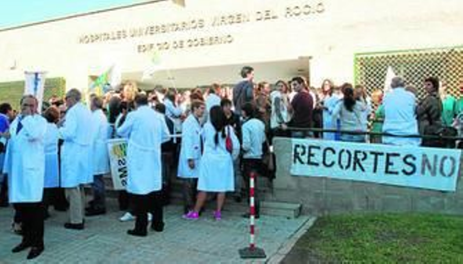 El centro de salud de El Cachorro.