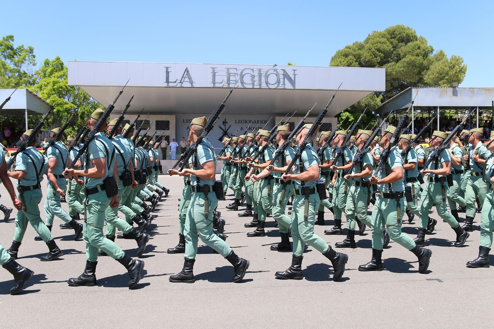 Fotogalería del desfile del Sábado Legionario DIFAS 2022