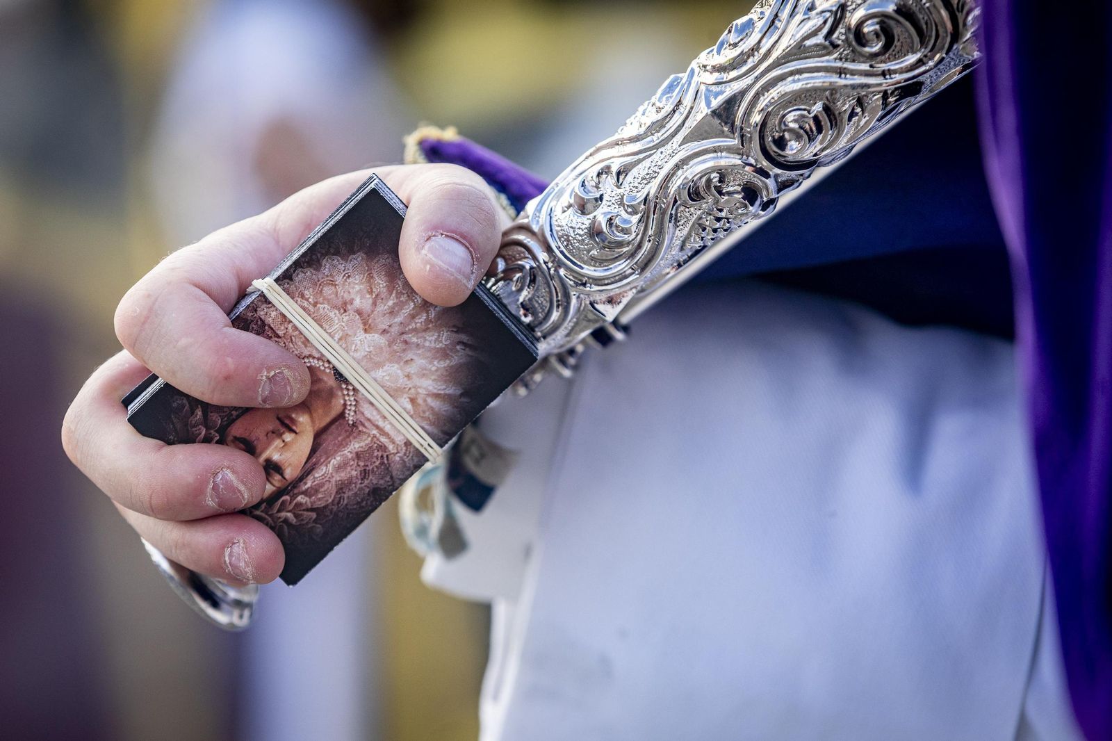 Las imágenes de la hermanad de Columna en la Semana Santa de 2025