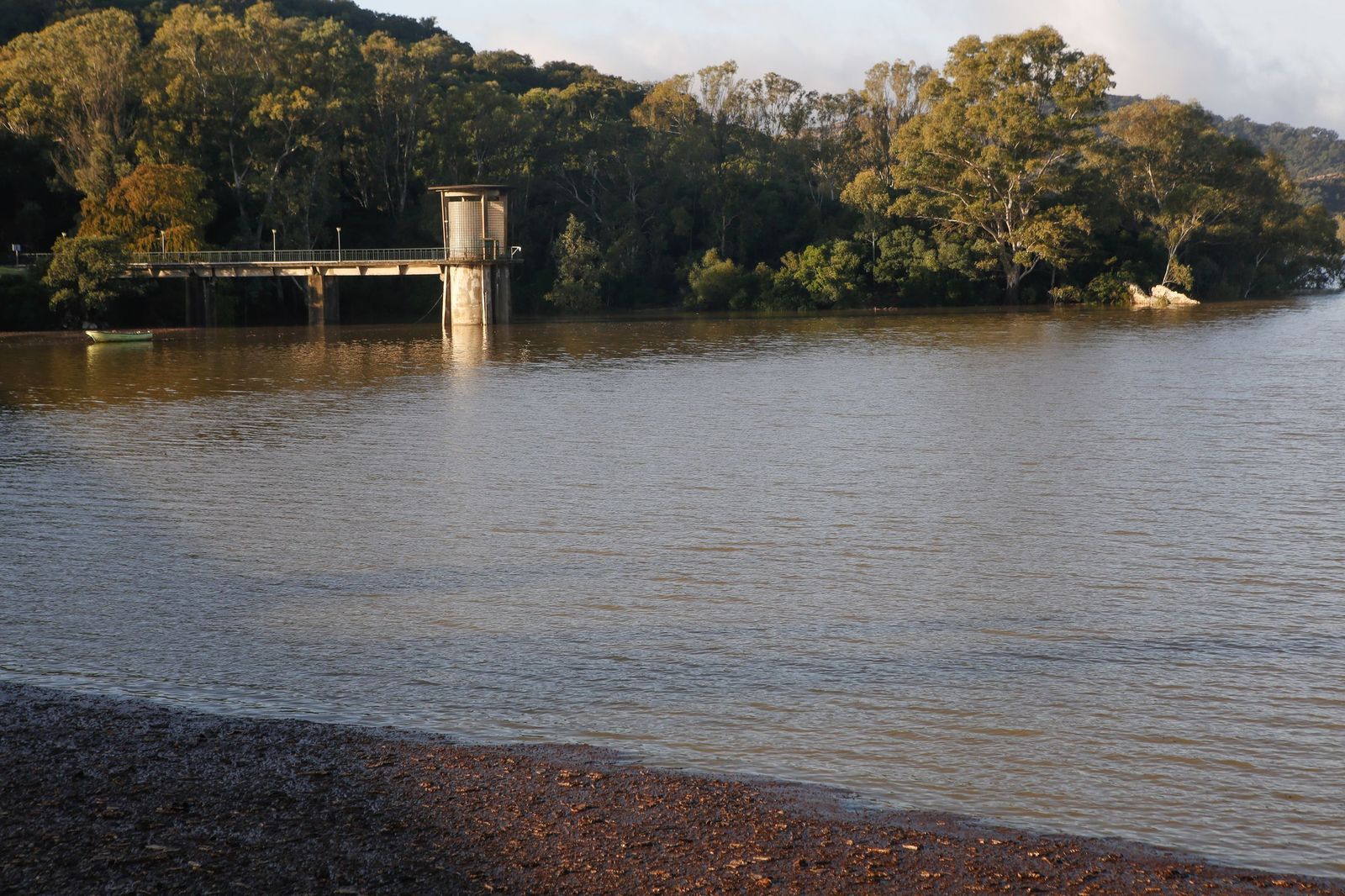 Las fotografías del embalse de Guadarranque este Día de Reyes