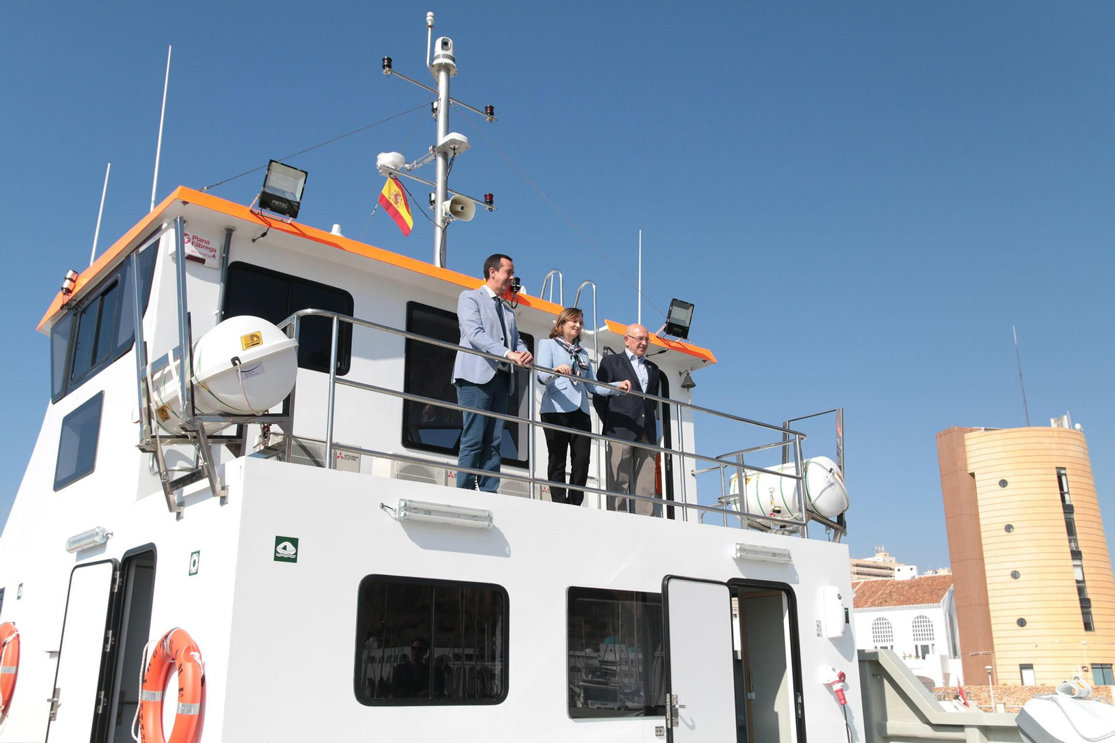 Así es el barco que trabajará en la Reserva Marina Isla de Alborán
