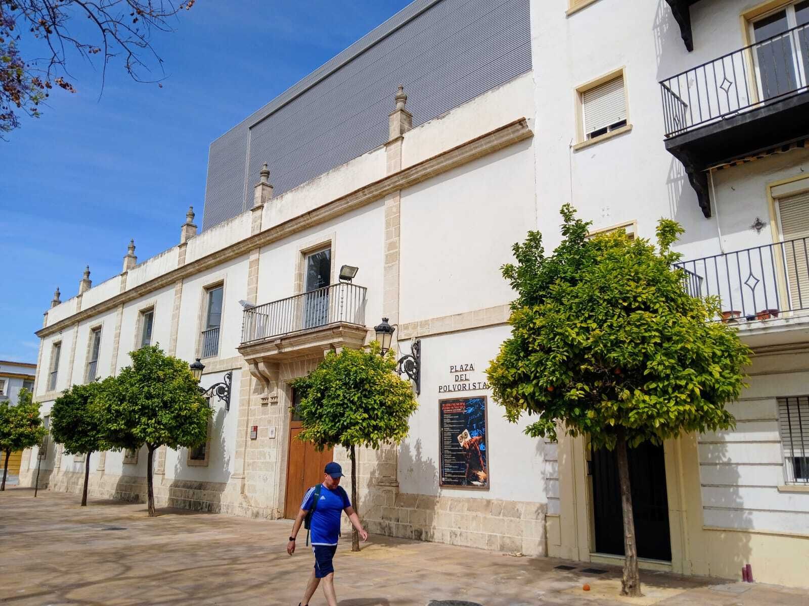 Las imágenes de la reforma de la plaza de El Polvorista, en El Puerto de Santa María