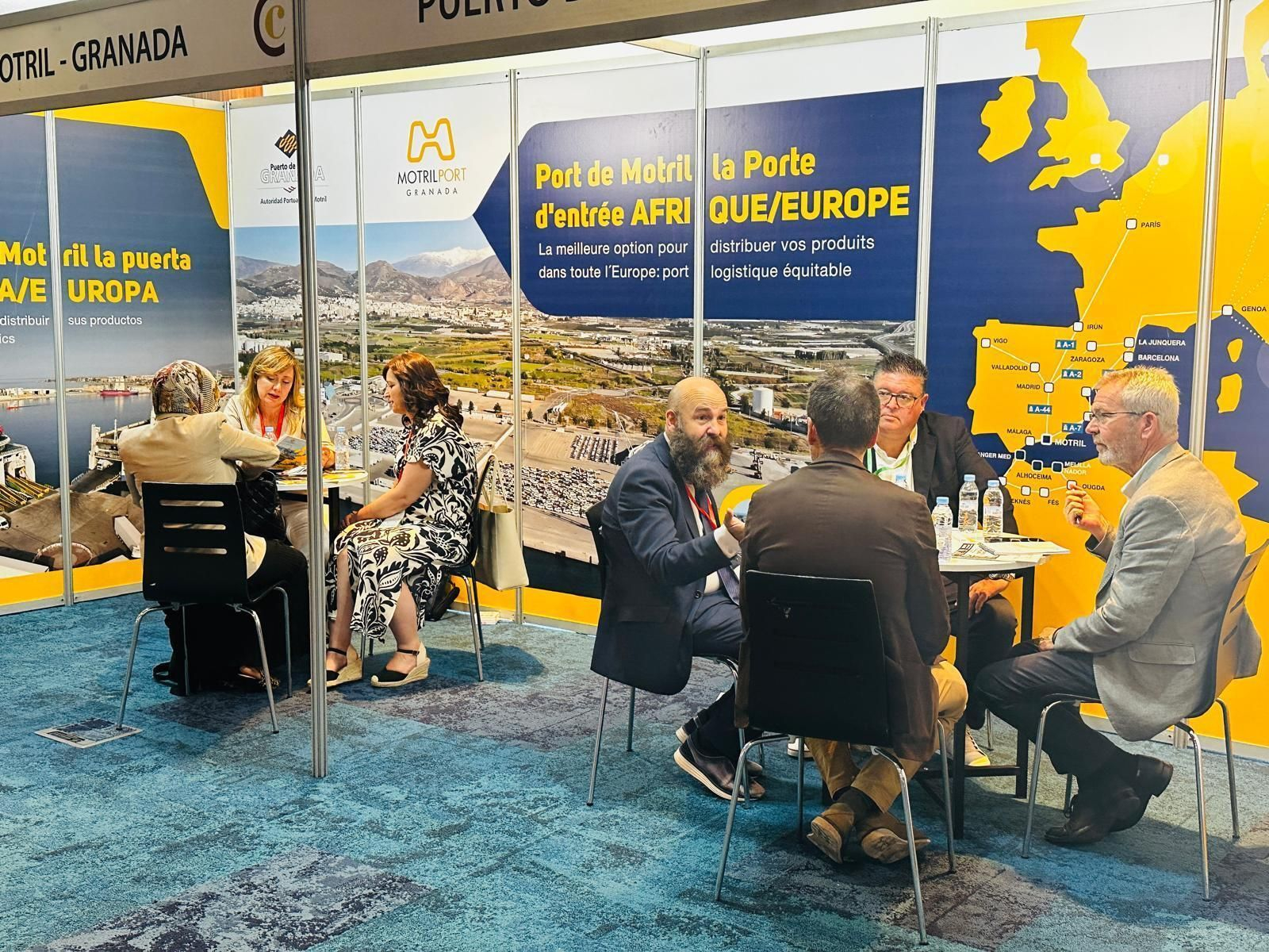 El Puerto de Motril intensifica su actividad comercial en el mercado africano