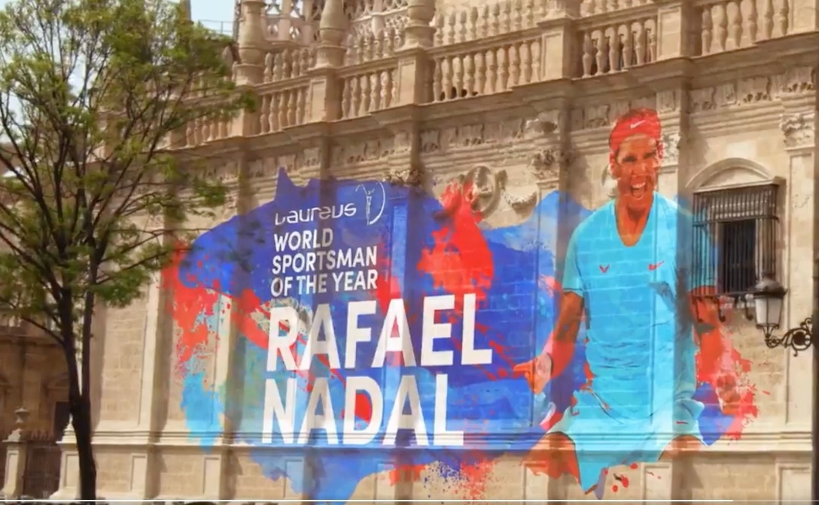 Así anunció el pasado año la organización el premio a Nadal como Deportista del Año.