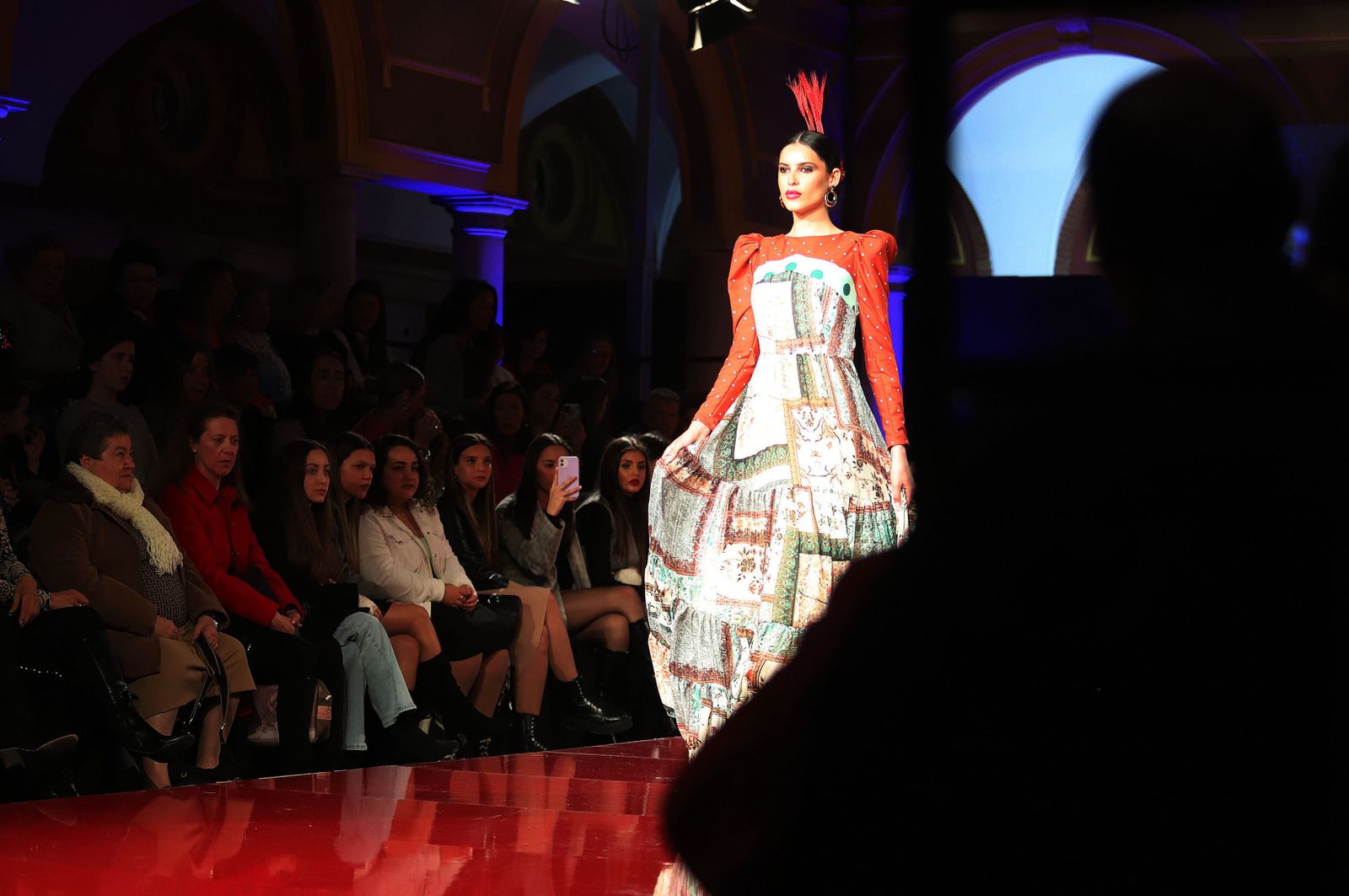 Huelva Flamenca 2023. Imágenes de la pasarela de moda flamenca de la modista Adelina Infante