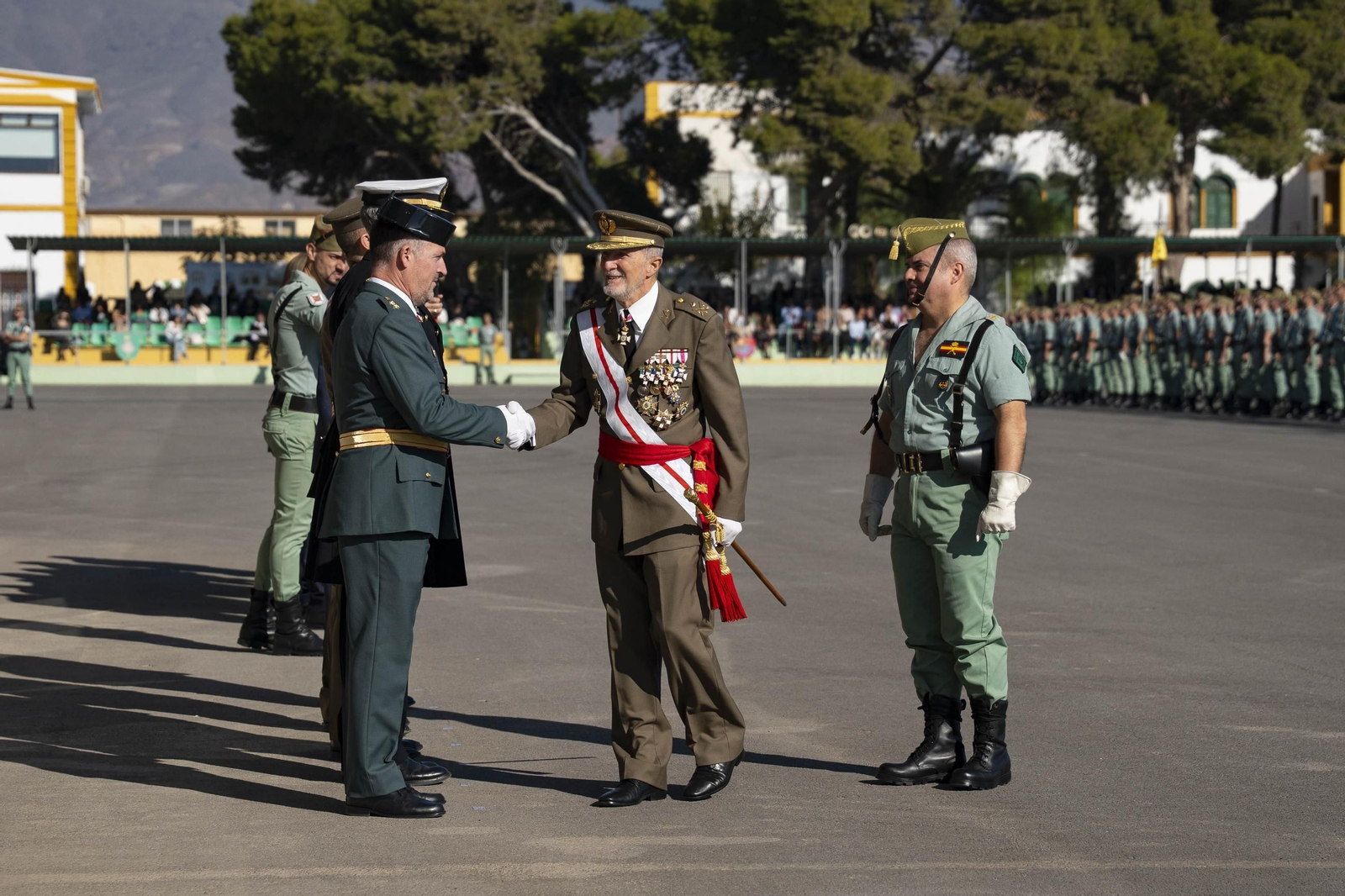 Así conmemora el día de la Inmaculada Concepción la Brigada de la Legión en Almería y despide al contingente que parte a Eslovaquia