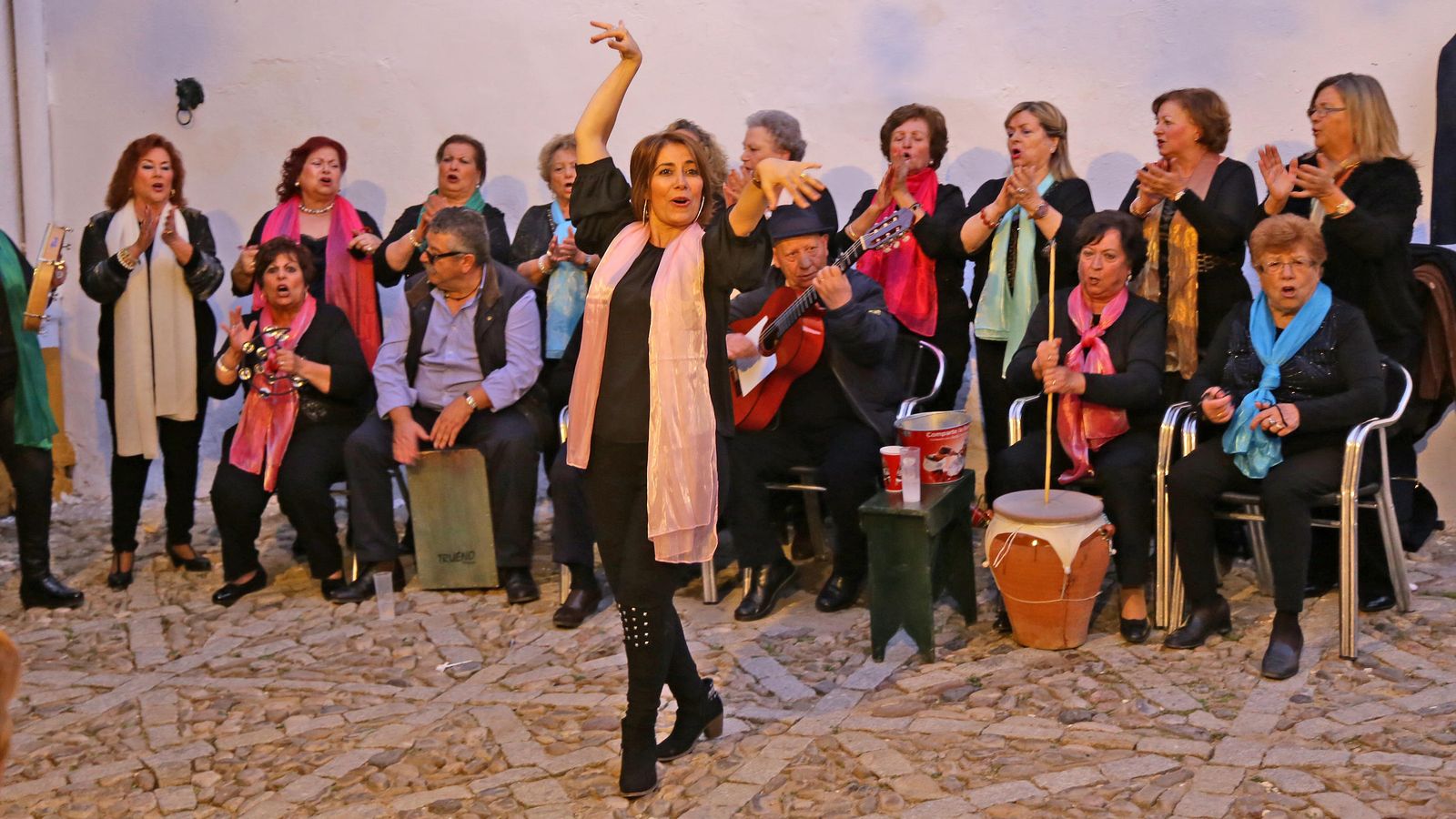 Celebración en las bodegas Fernández-Gao