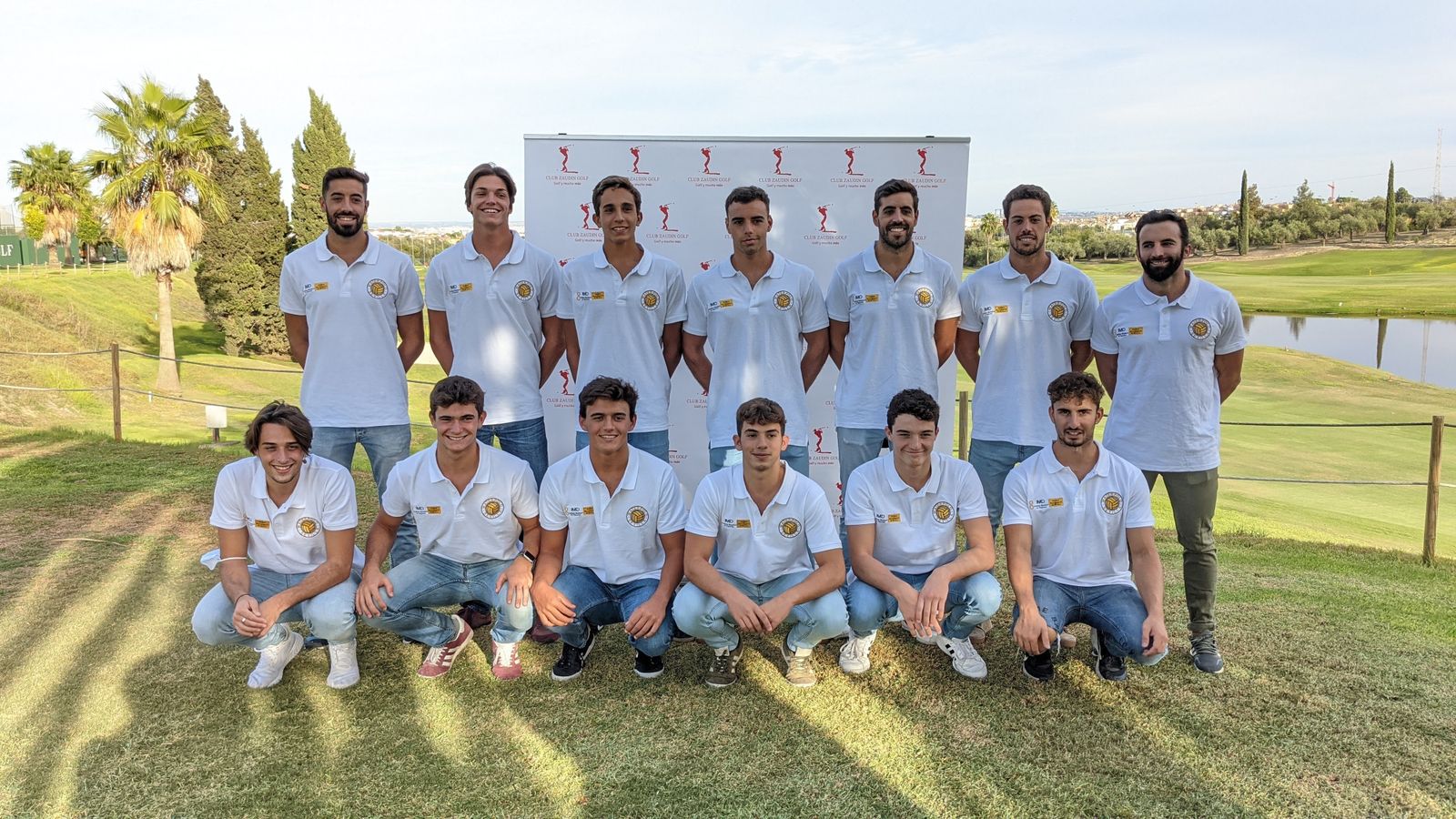 El equipo del Waterpolo Sevilla.