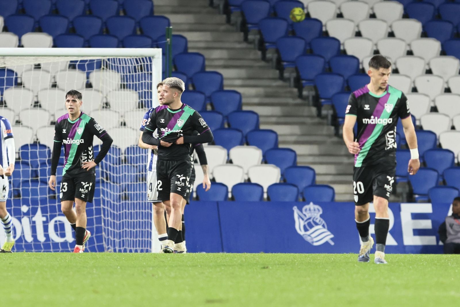Real Sociedad-Málaga CF, en fotos