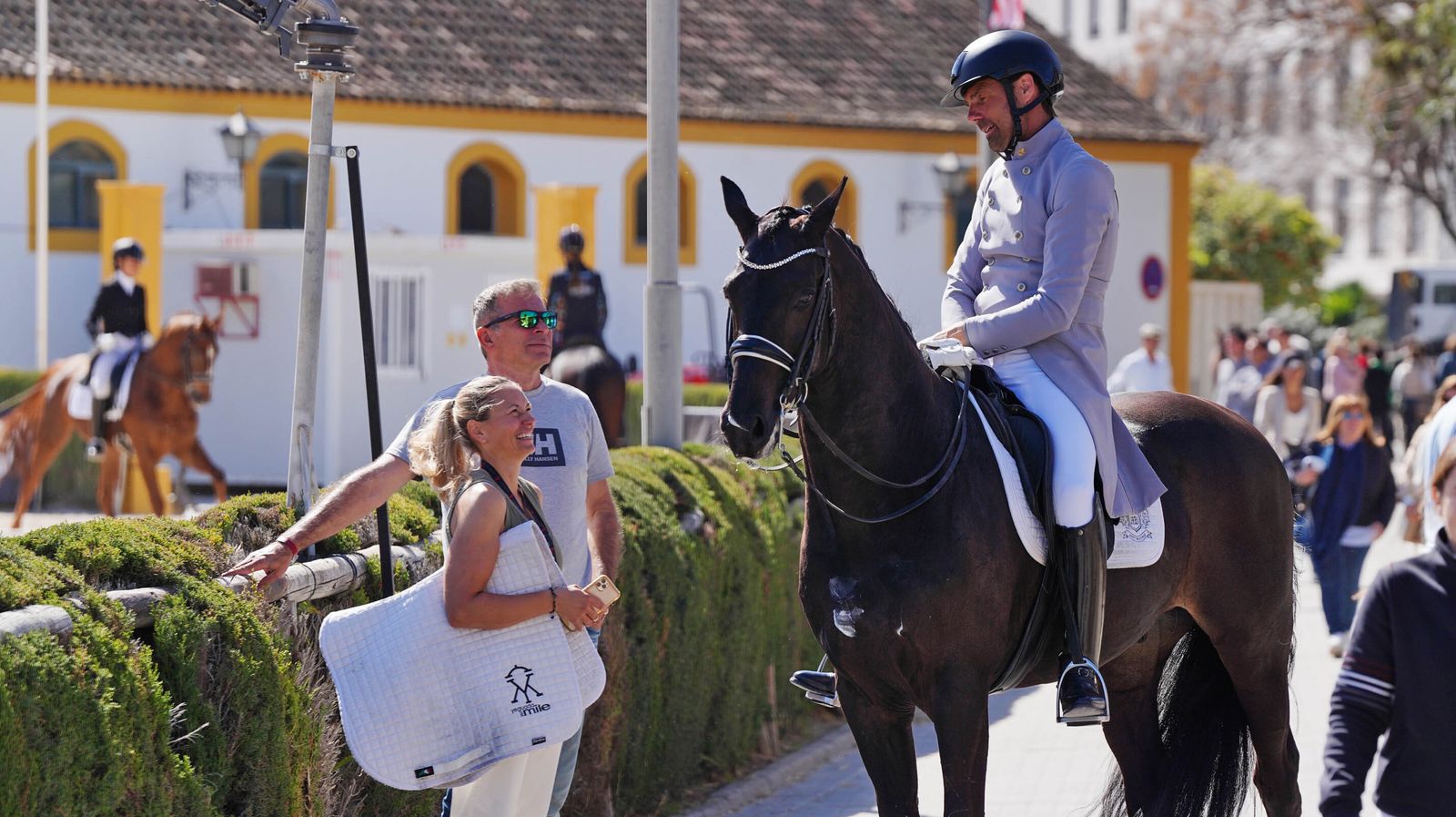 Concurso de Doma Clásica internacional en la Real escuela de Jerez