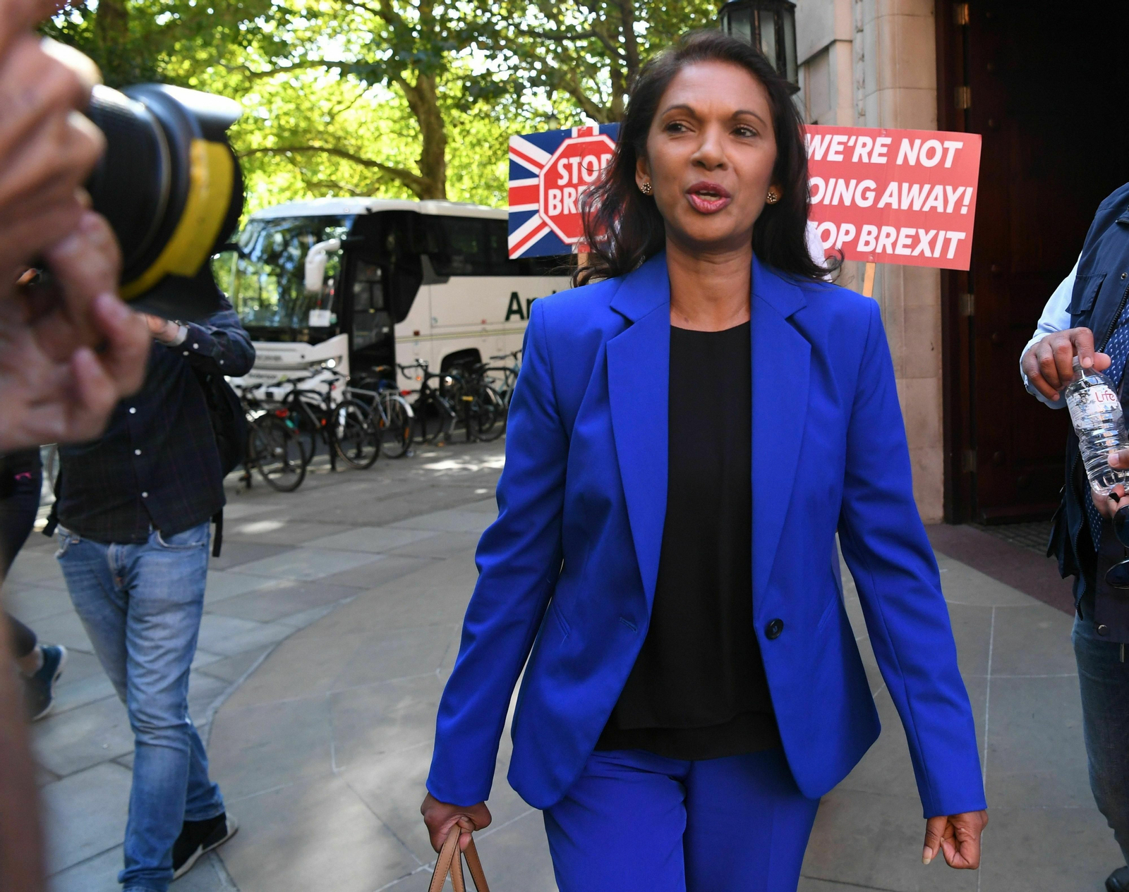 La empresaria y activista anti-Brexit Gina Miller.
