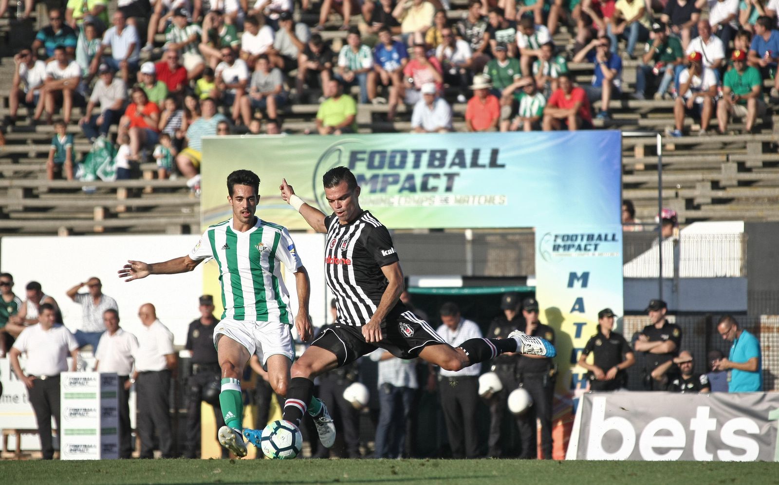 Las imágenes del Betis- Besiktas