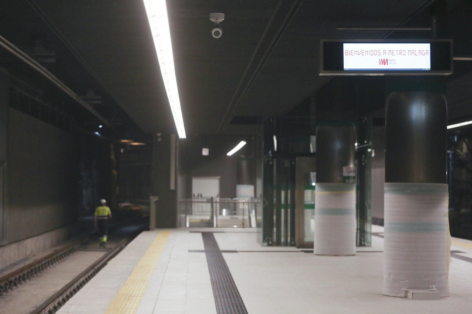 El Metro al Centro de Málaga: fotos de las estaciones Atarazanas y Guadalmedina El Metro al Centro de Málaga: fotos de las estaciones Atarazanas y Guadalmedina