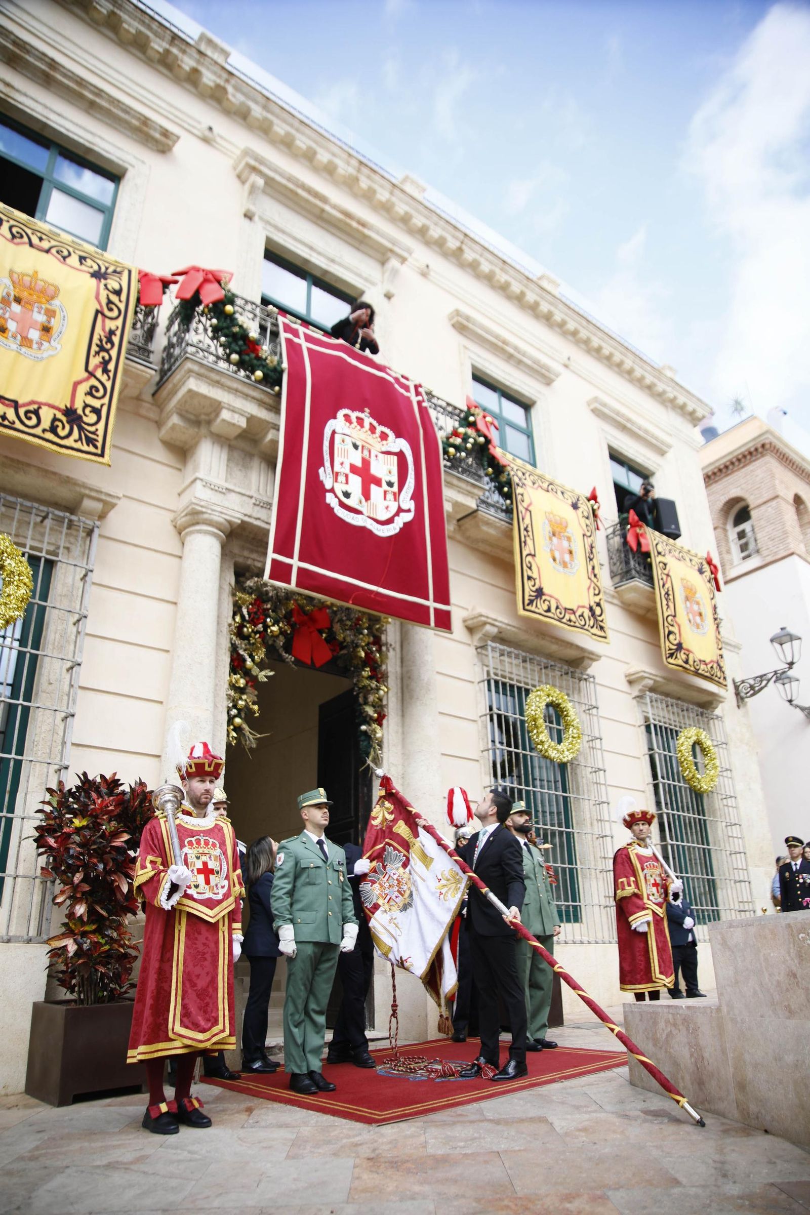Las imágenes del "Día del pendón" en Almería