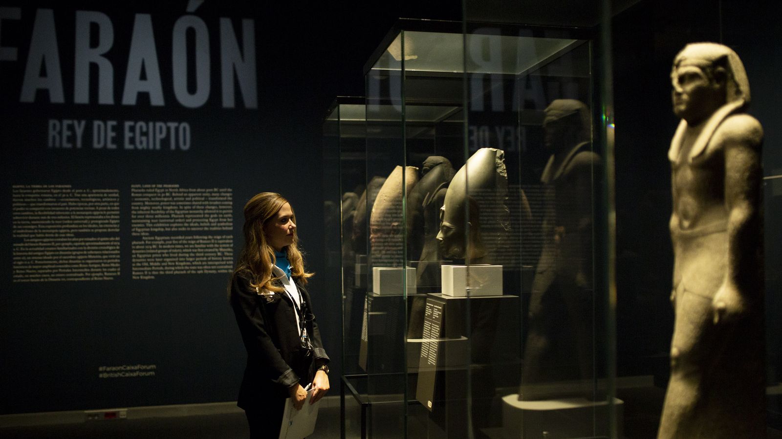 Exposición 'Faraón Rey de Egipto'.