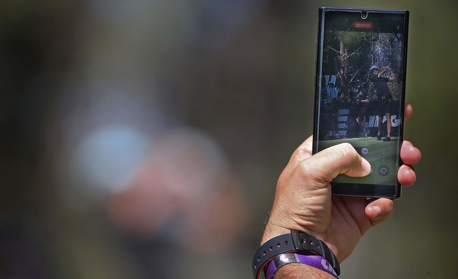 Ambiente durante la  jornada final del LIV Golf Andalucía 2023 en Valderrama