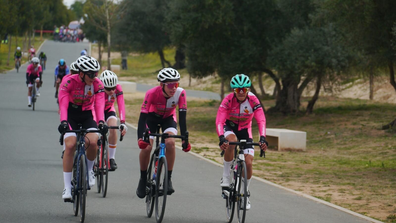 Un momento de la prueba en Dos Hermanas.